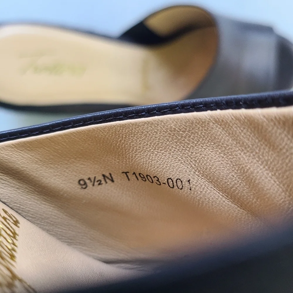 Trotters signature black wedges‎ T1903-001 9.5N